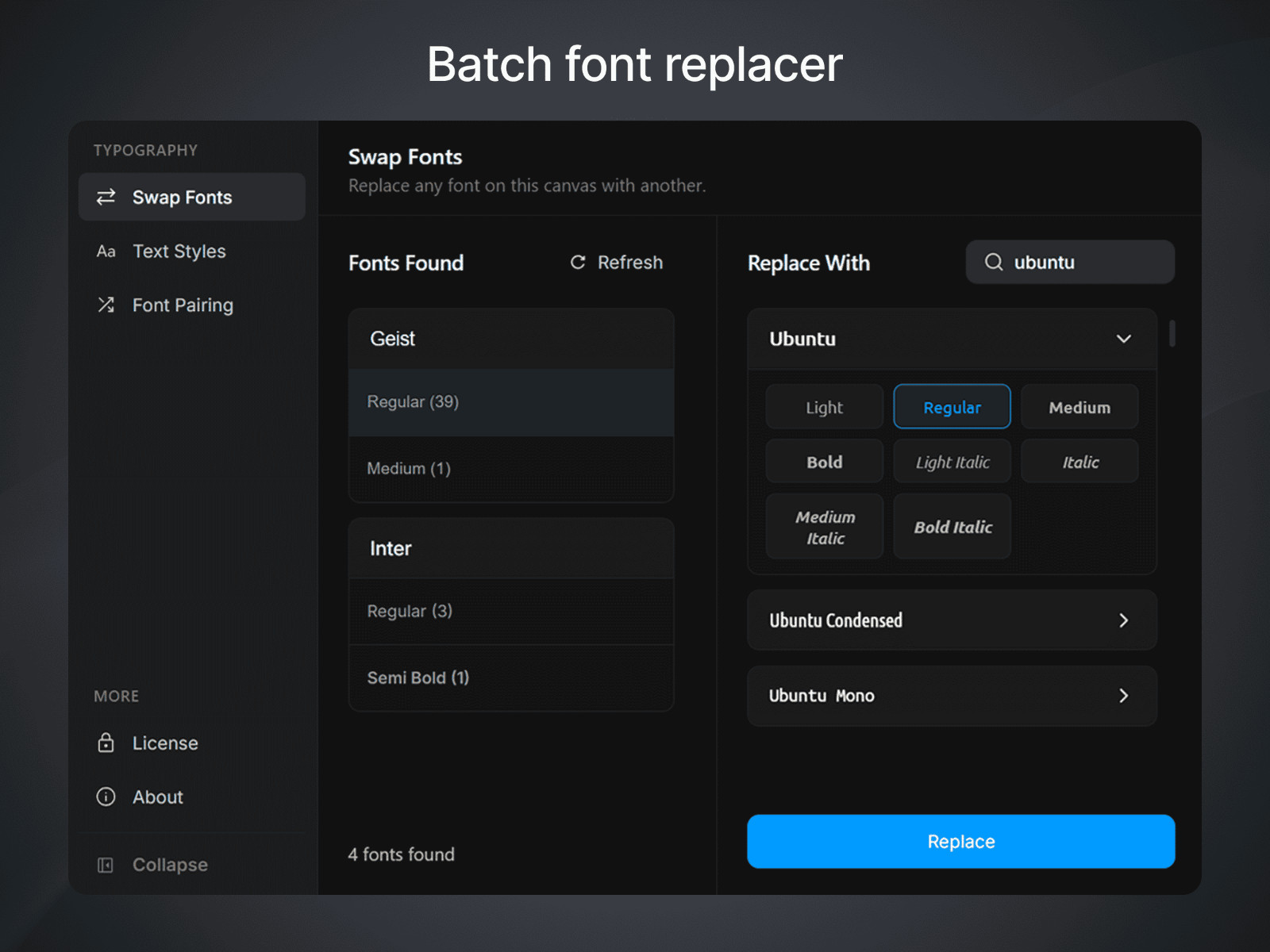 Thumbnail 2 for Fontwise, a Framer Marketplace template by Saeef.