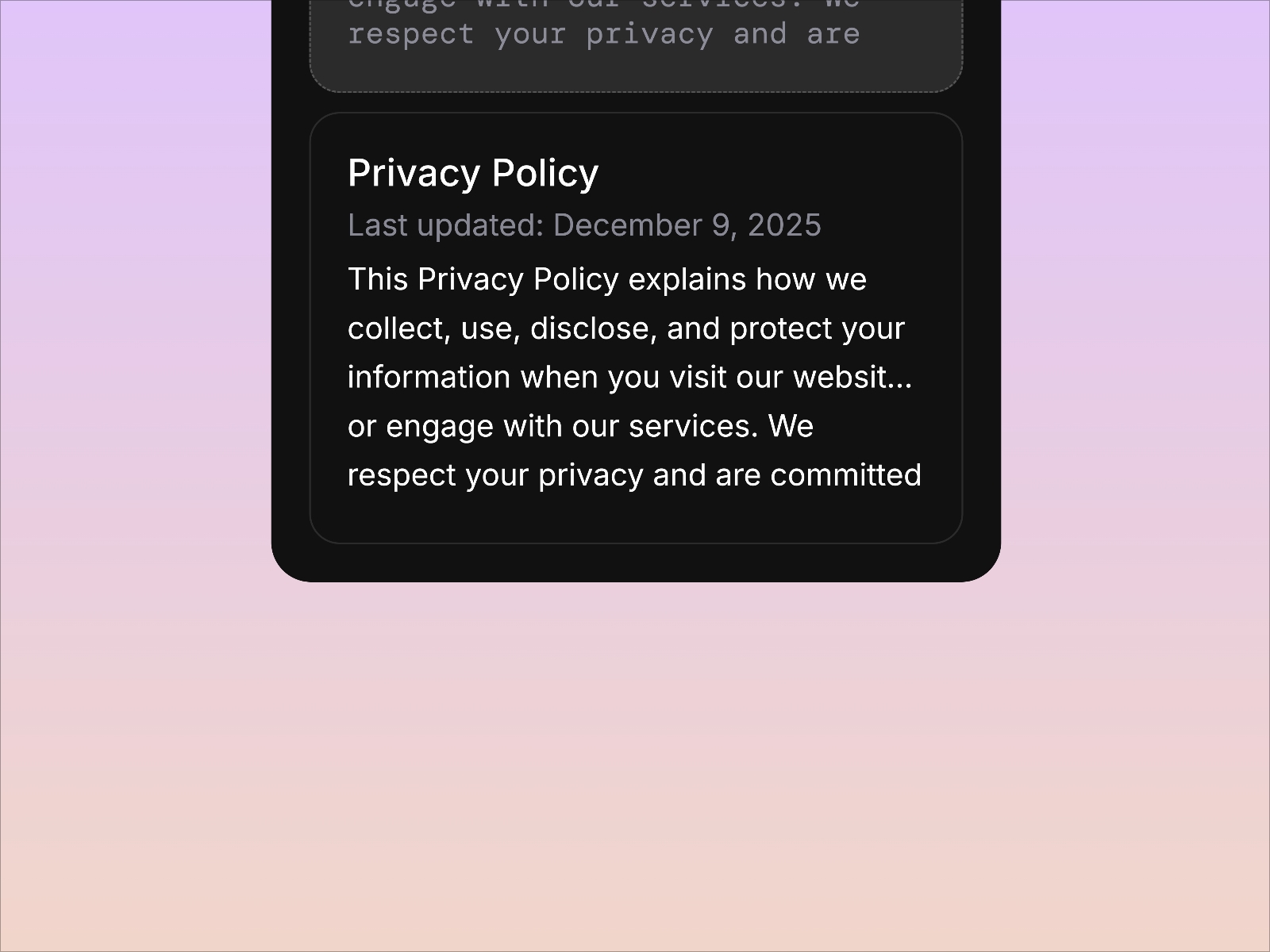 Screenshot 4 for Doc Pages, a Framer Marketplace plugin by Framer Lists.