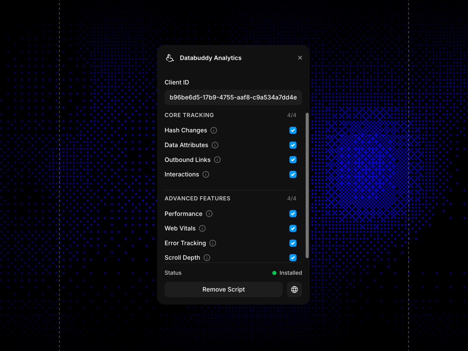 Thumbnail 1 for Databuddy Analytics, a Framer Marketplace template by Databuddy Analytics.