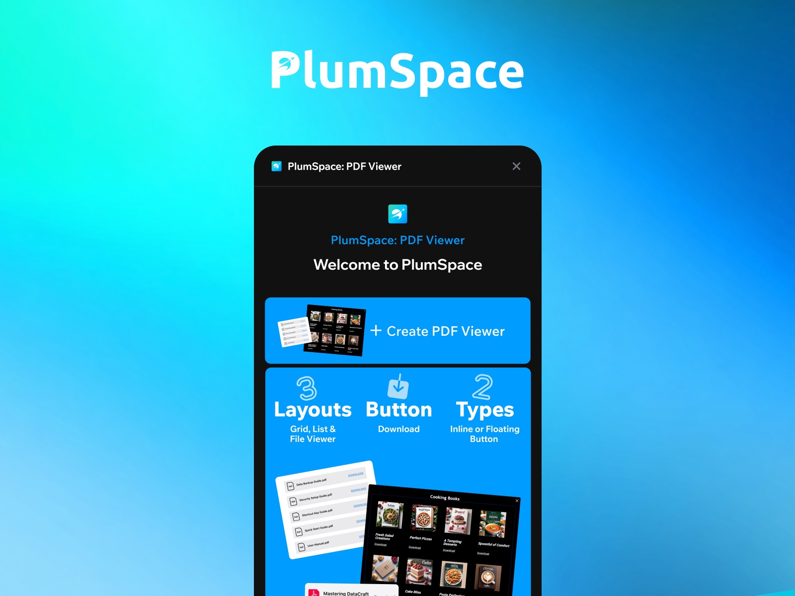 Thumbnail 1 for PlumSpace: PDF Viewer, a Framer Marketplace plugin by PlumSpace.