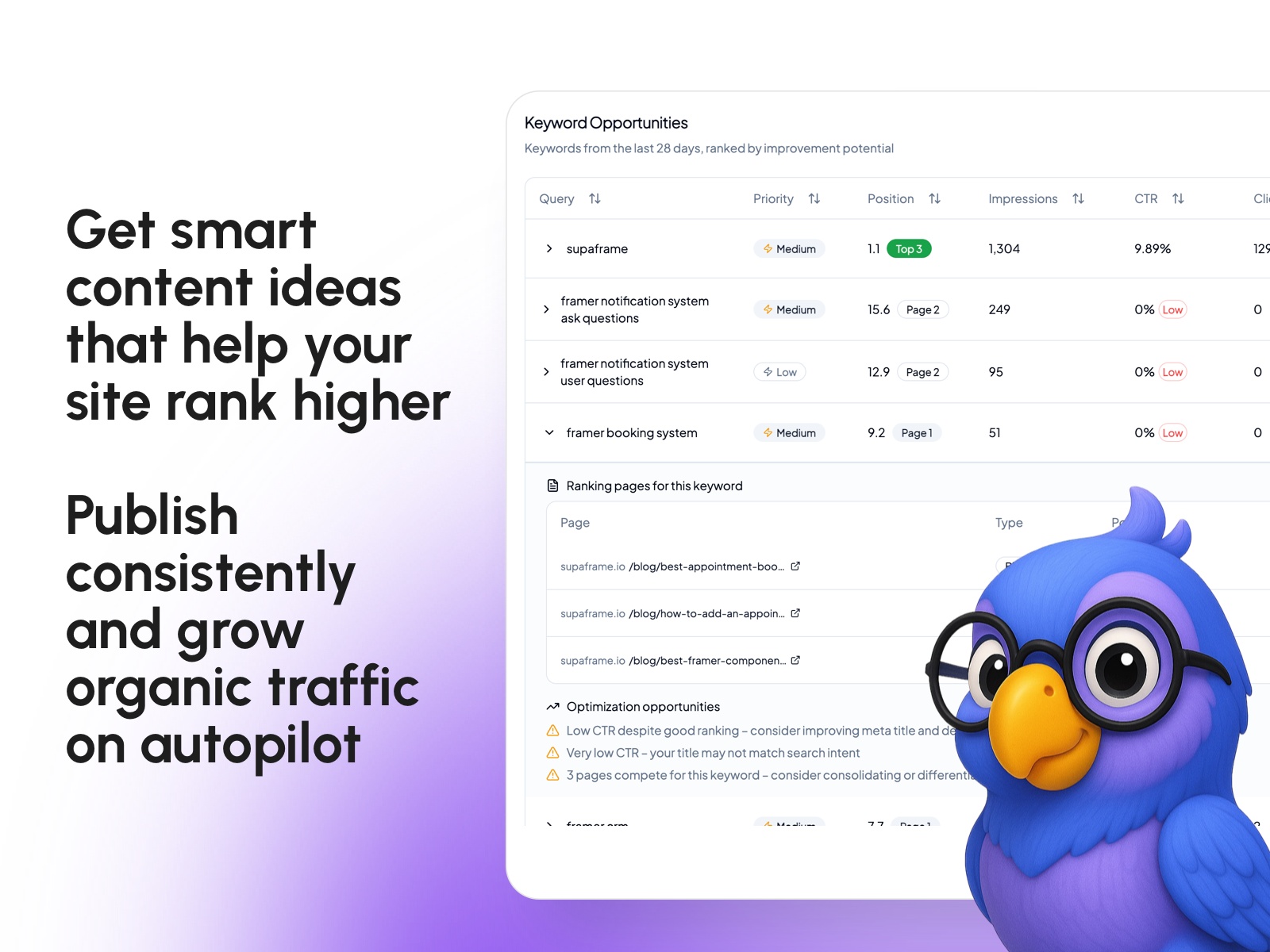 Screenshot 3 for Blogie, a Framer Marketplace plugin by Solt Wagner.