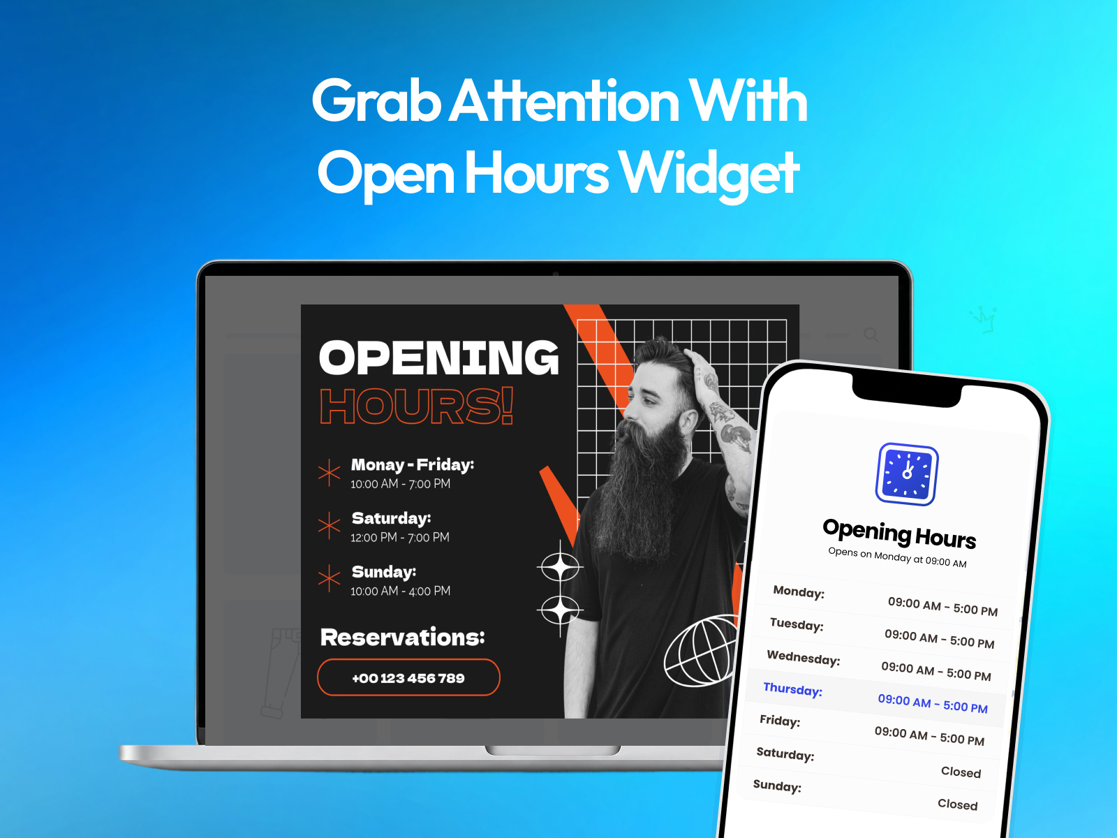 PlumSpace: Business Opening Hours