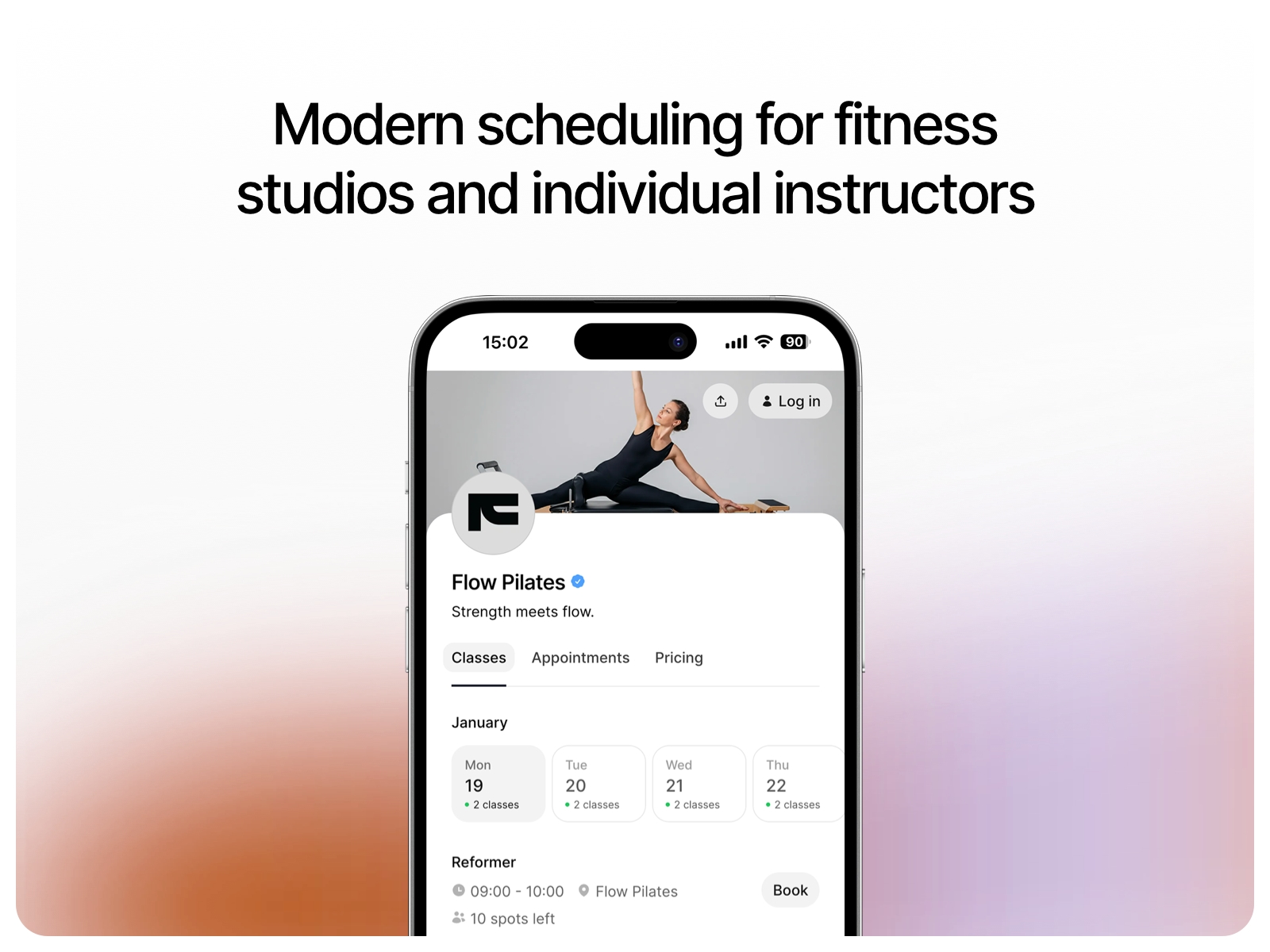 Thumbnail 2 for Time2book, a Framer Marketplace template by TIME2BOOK.