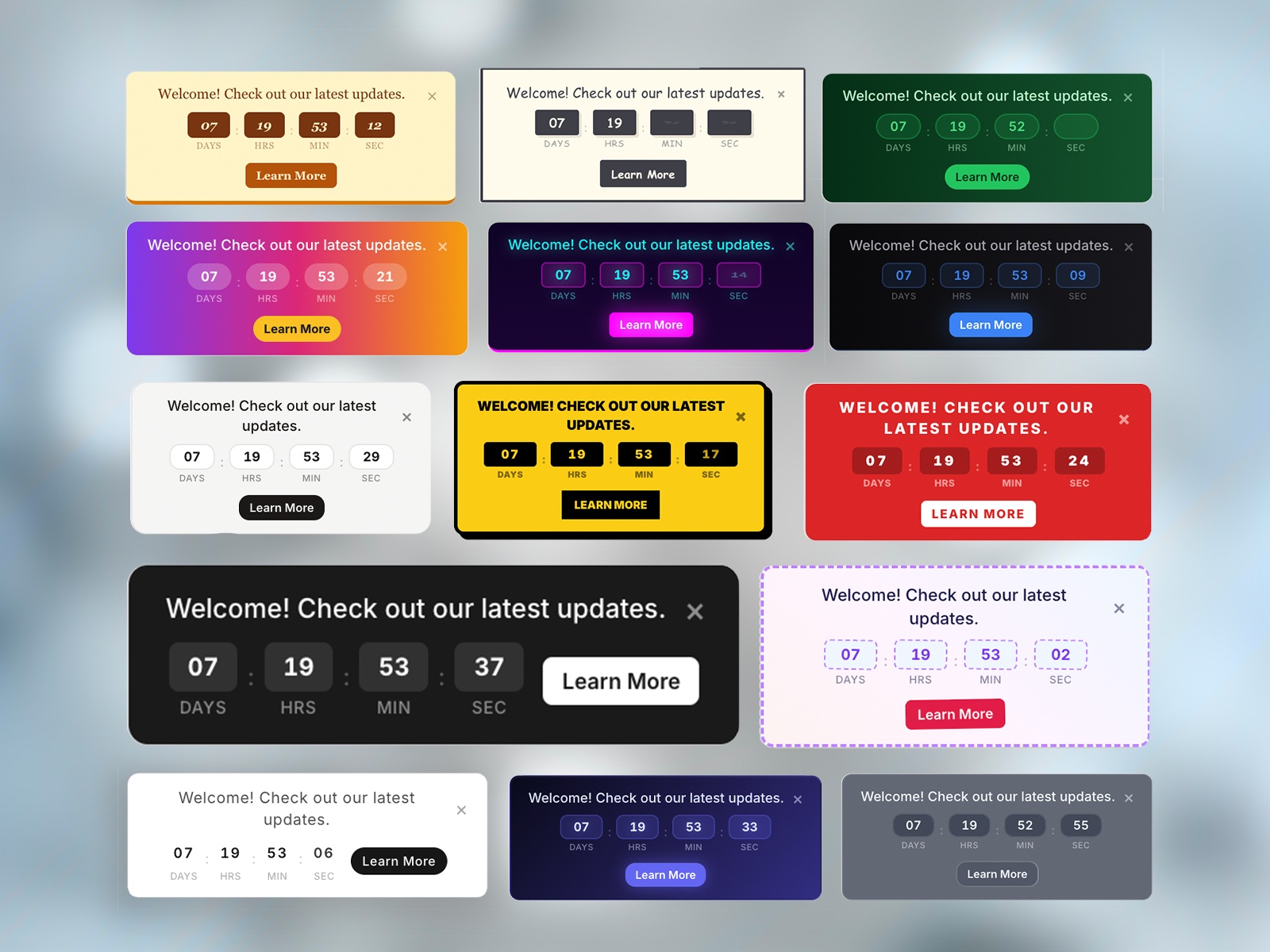 Thumbnail 1 for Smart Announcement Bar, a Framer Marketplace template by Ekomobong Otu.