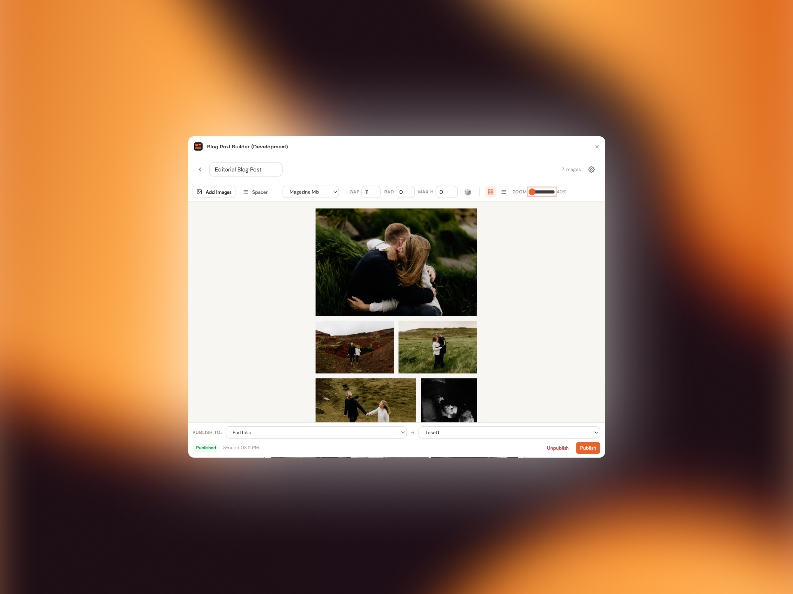Thumbnail 1 for Blog Post Builder, a Framer Marketplace template by Tijerina.