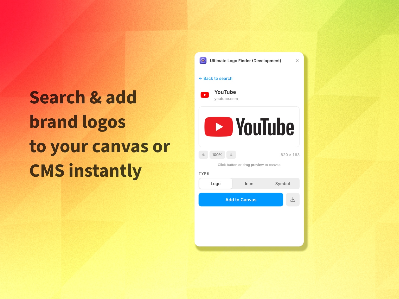 Thumbnail 2 for Ultimate Logo Finder, a Framer Marketplace template by M. Nezih Bilgin.