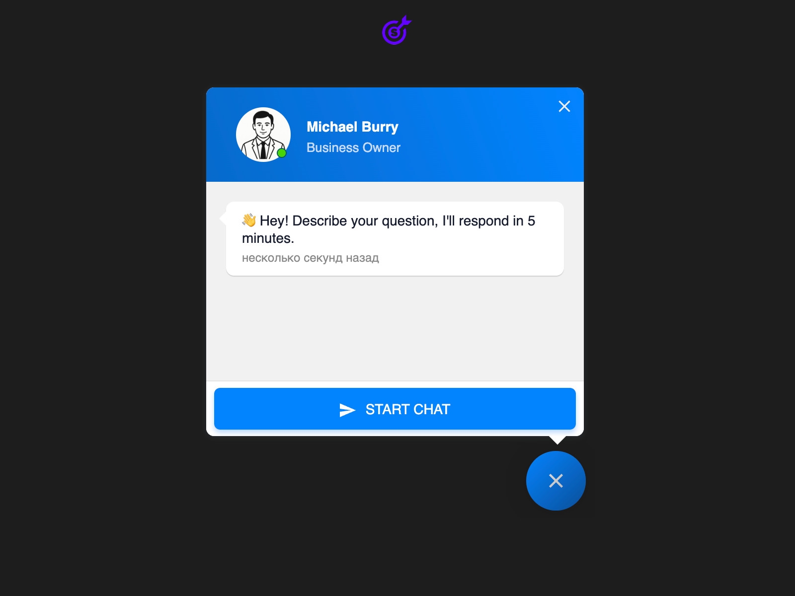 Thumbnail 1 for Facebook Messenger Chat, a Framer Marketplace template by Smartarget.
