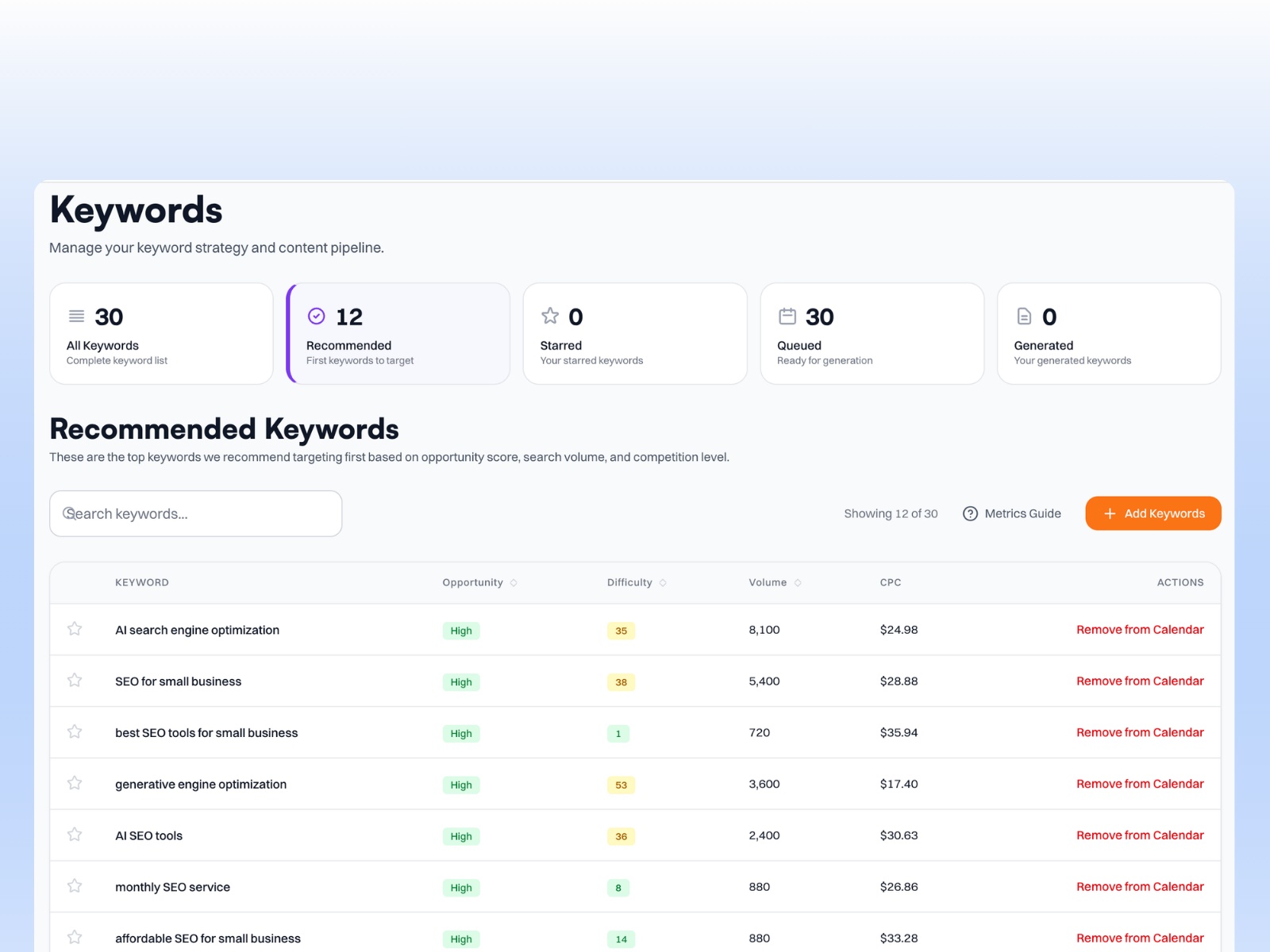 Screenshot 3 for Moonrank, a Framer Marketplace plugin by Antoine Carre.