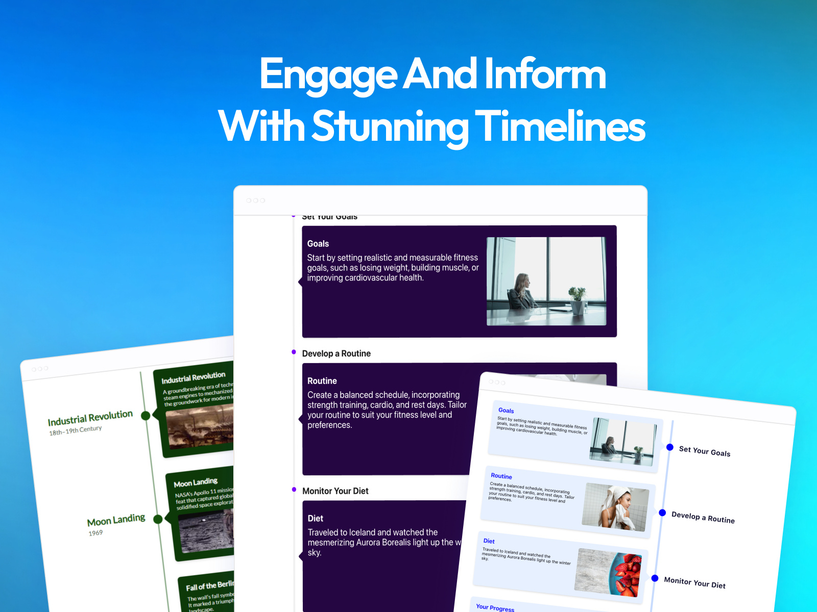 Screenshot 3 for PlumSpace: Timeline, a Framer Marketplace plugin by PlumSpace.