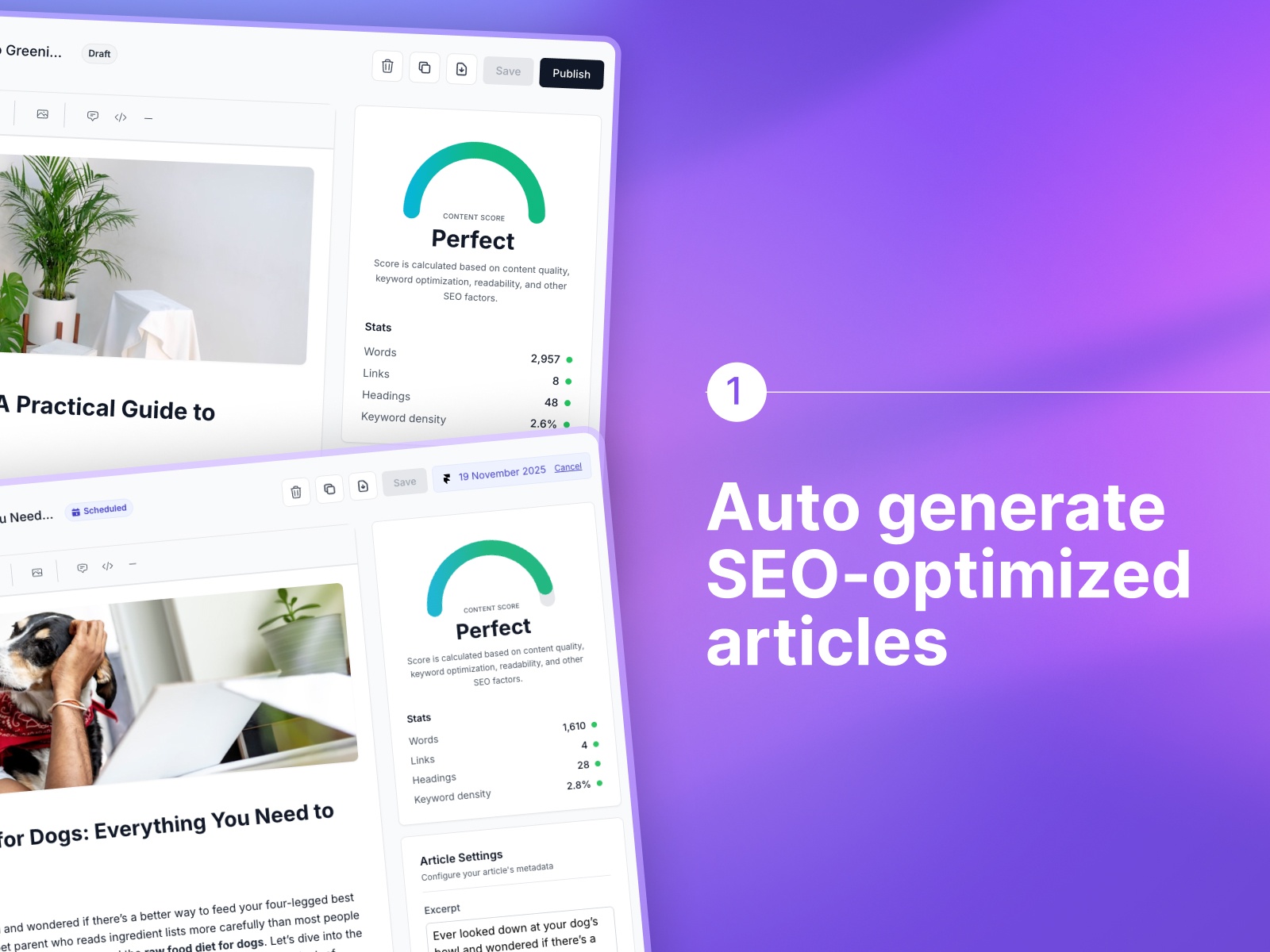 Thumbnail 2 for Casper, a Framer Marketplace template by Casper Content.