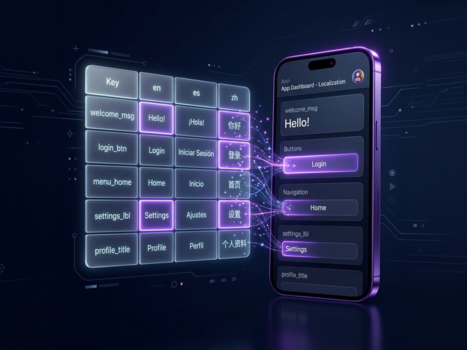 Screenshot 1 for Loka - Localization Hub, a Framer Marketplace plugin by Jing Jimmy.
