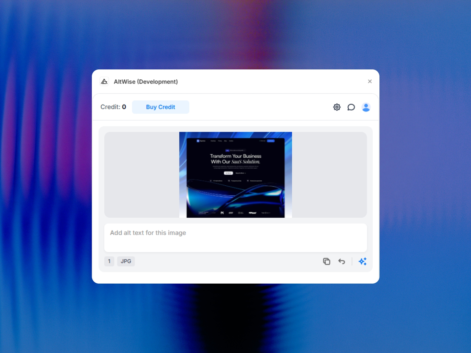 Screenshot 2 for AltWise, a Framer Marketplace plugin by yagnesh pipariya.