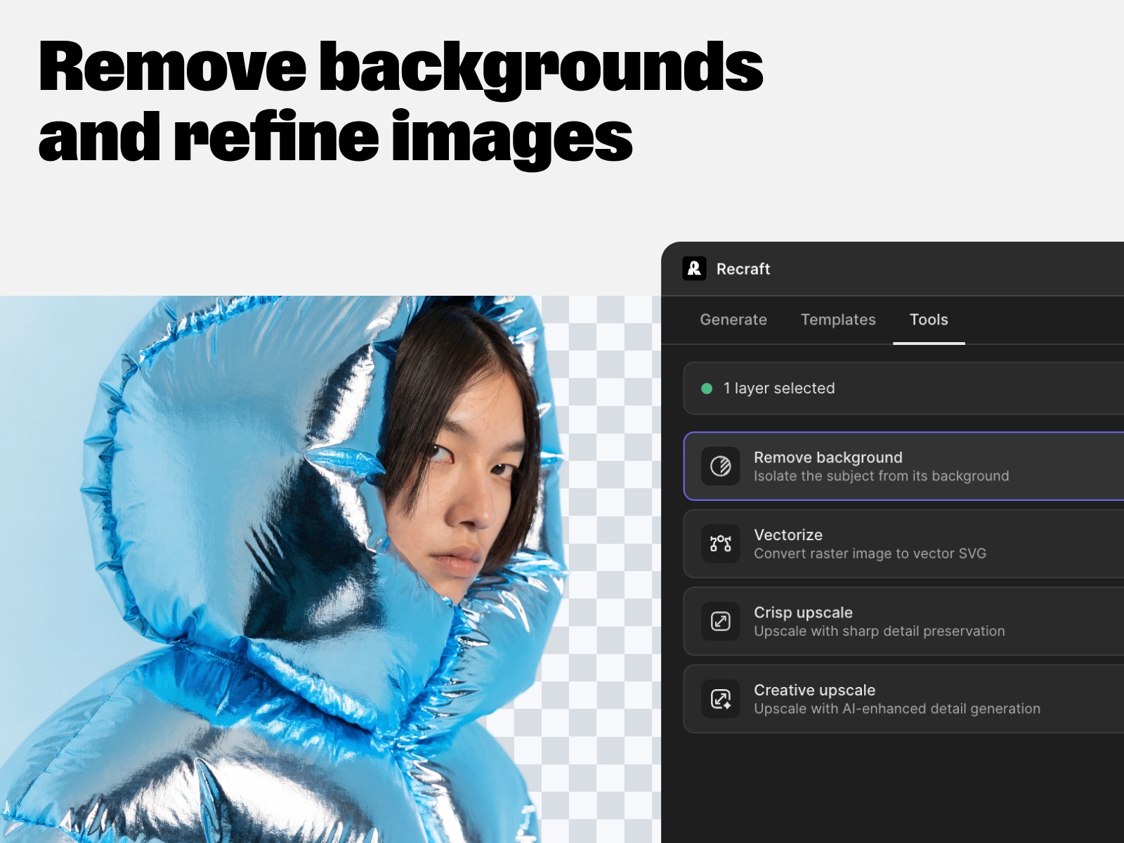 Screenshot 3 for Recraft, a Framer Marketplace plugin by Seva Shaposhnikov.