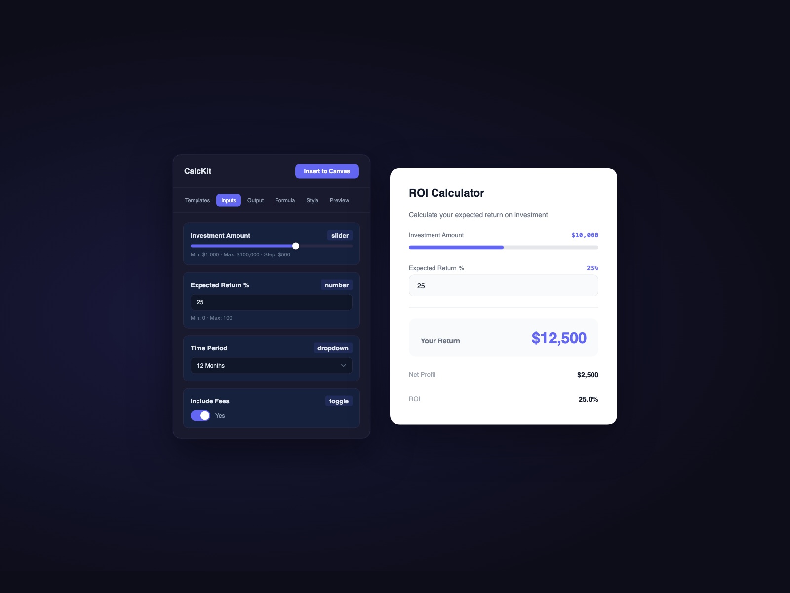 Thumbnail 1 for Calc Kit, a Framer Marketplace template by Acesley Chan.
