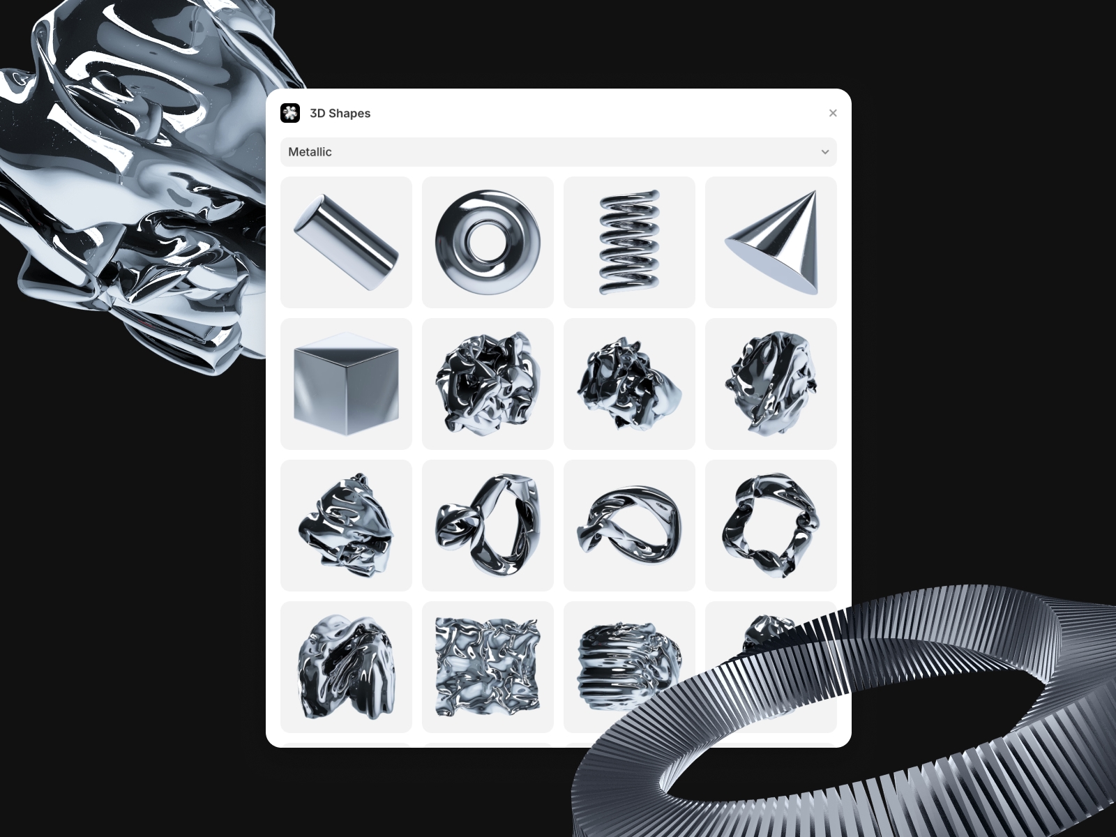 Screenshot 3 for 3D Shapes, a Framer Marketplace plugin by Isaac Roberts.