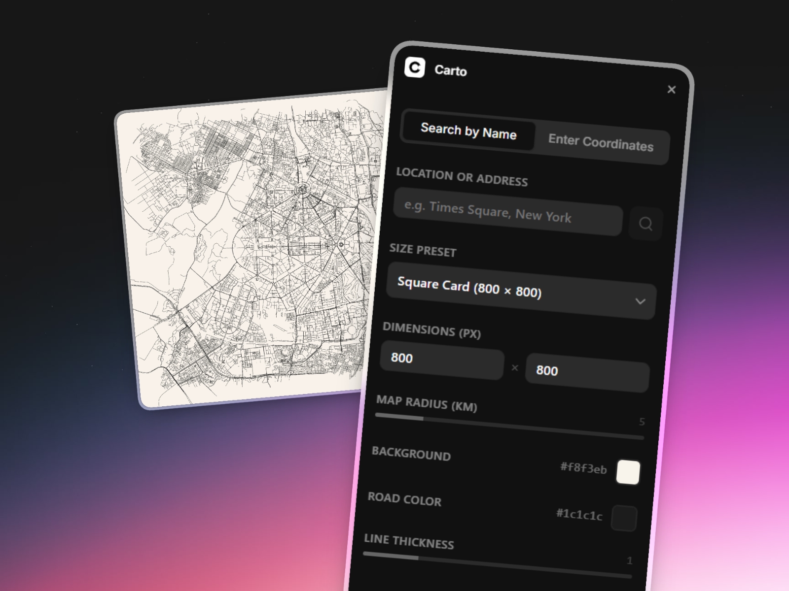 Thumbnail 2 for Carto, a Framer Marketplace template by Moksh Singh Dangi.