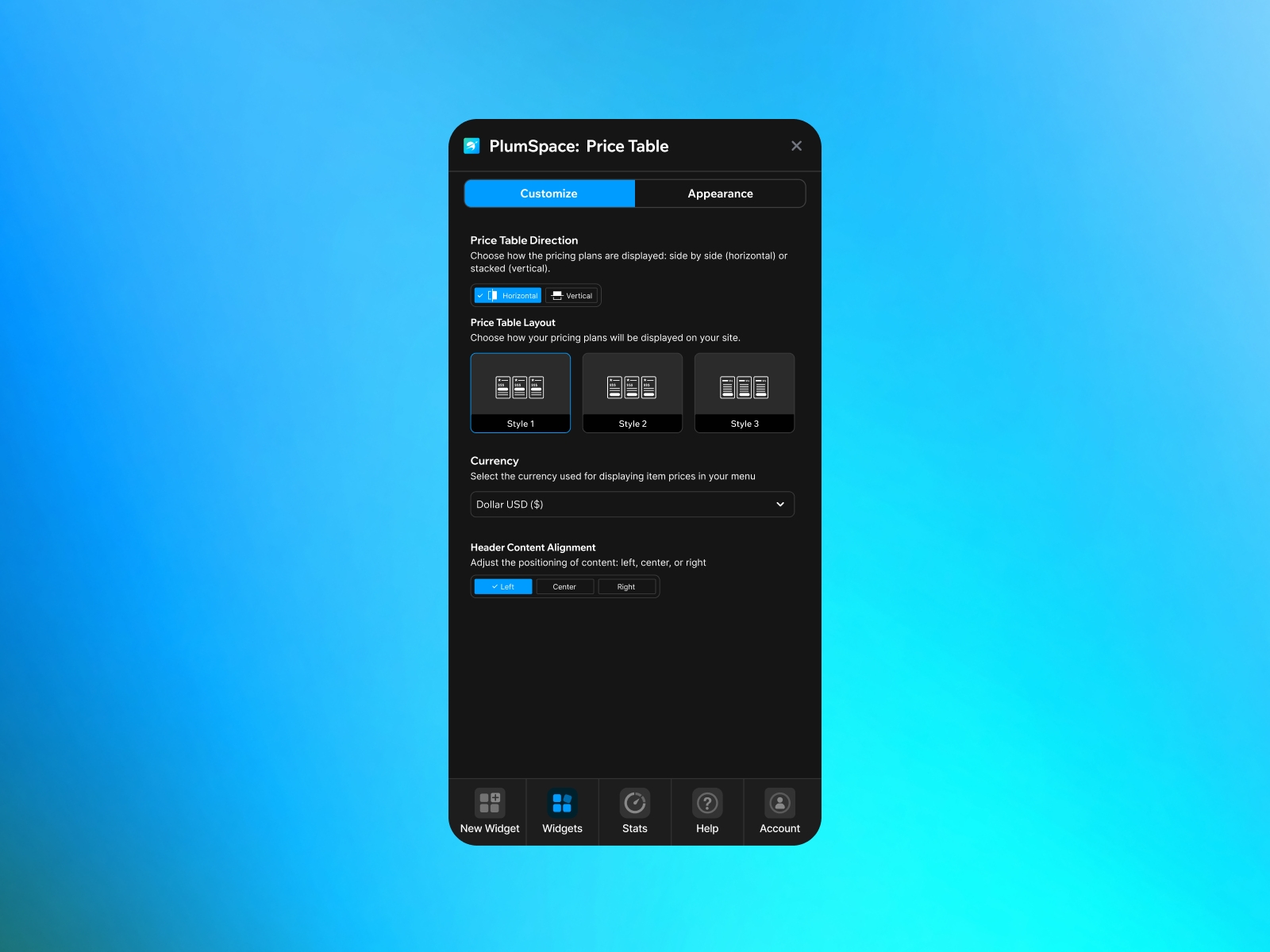 Thumbnail 2 for PlumSpace: Pricing Table Comparison, a Framer Marketplace plugin by PlumSpace.