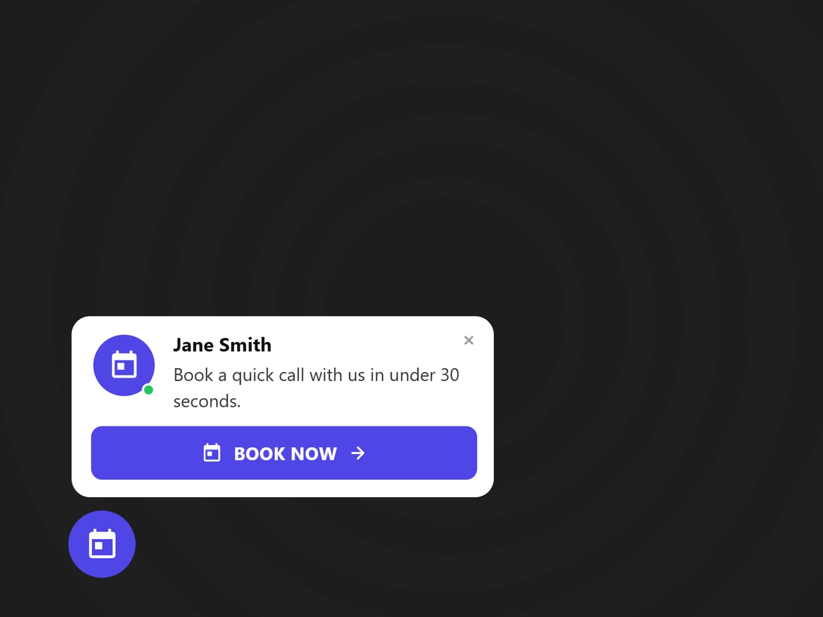 Thumbnail 1 for Appointment Booking Button, a Framer Marketplace template by Ekomobong Otu.