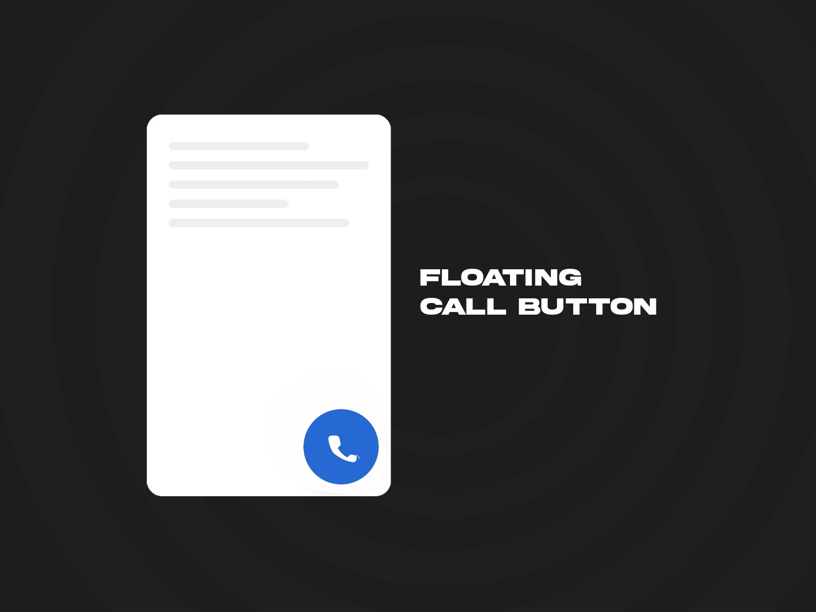 Thumbnail 2 for Floating Call Button, a Framer Marketplace template by Ekomobong Otu.