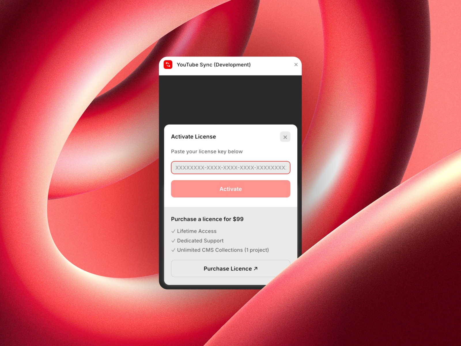 Screenshot 4 for YouTube Sync, a Framer Marketplace plugin by Fred Moon.