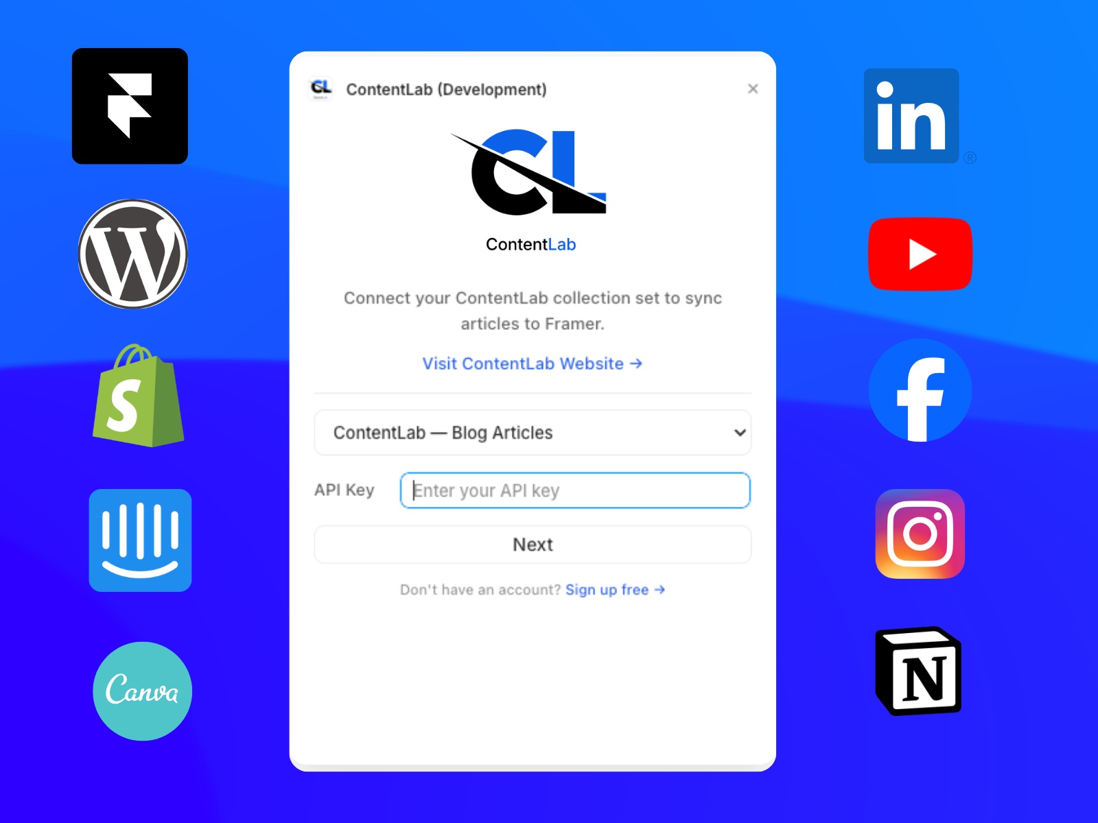 Thumbnail 1 for ContentLab, a Framer Marketplace template by Magda Targosz.