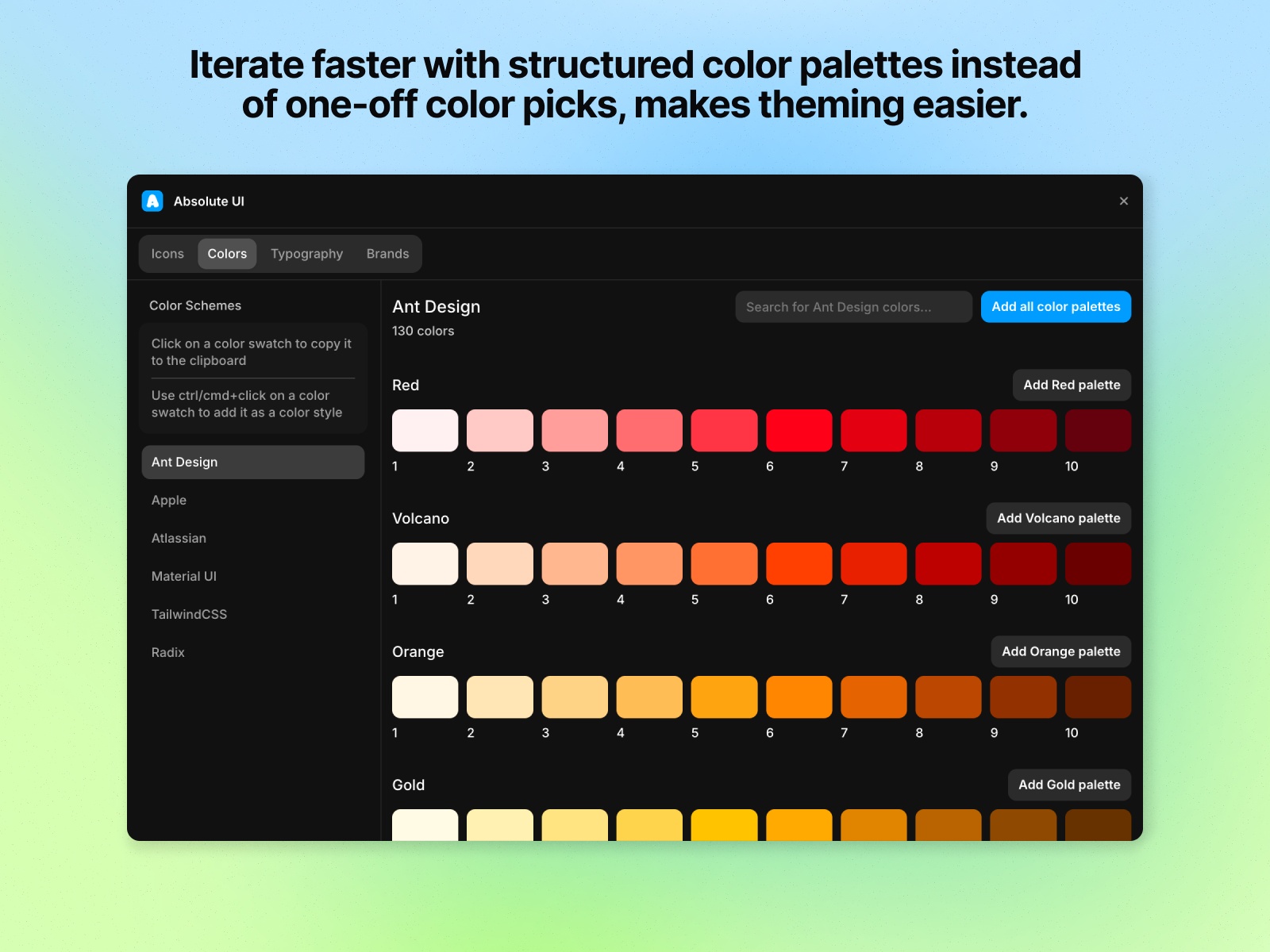 Thumbnail 2 for Absolute UI, a Framer Marketplace template by Ian Mathaiya.