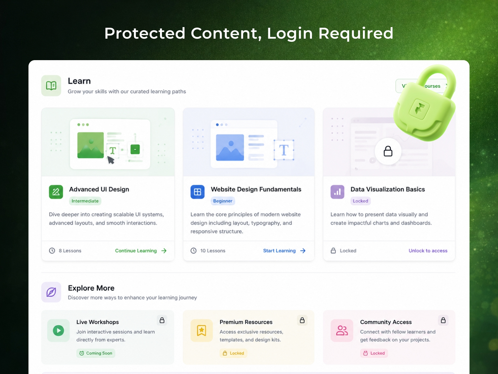 Screenshot 3 for Auth Plugin, a Framer Marketplace plugin by Framer Geeks.