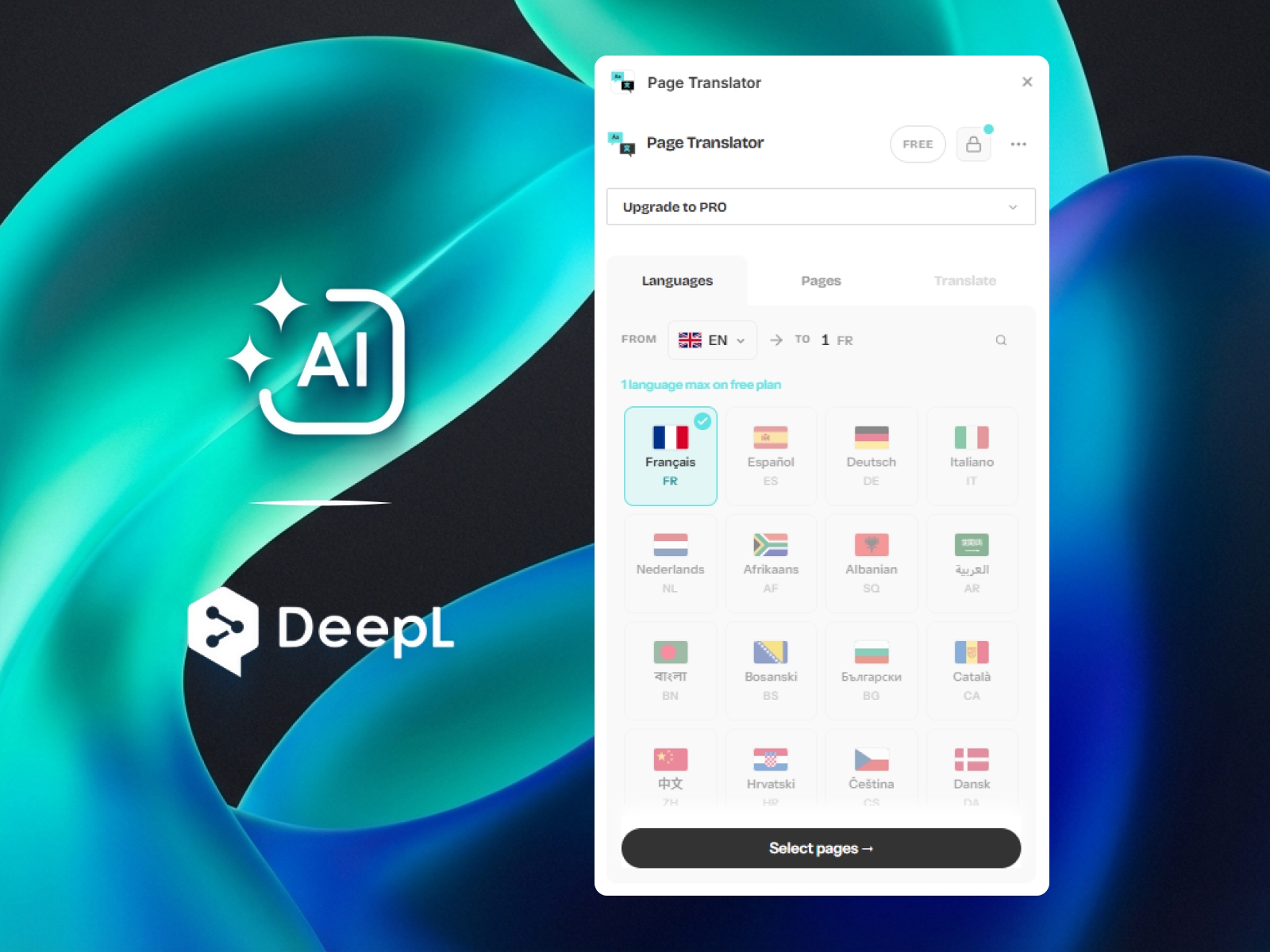 Thumbnail 1 for Page Translator, a Framer Marketplace template by Ilies Allali.