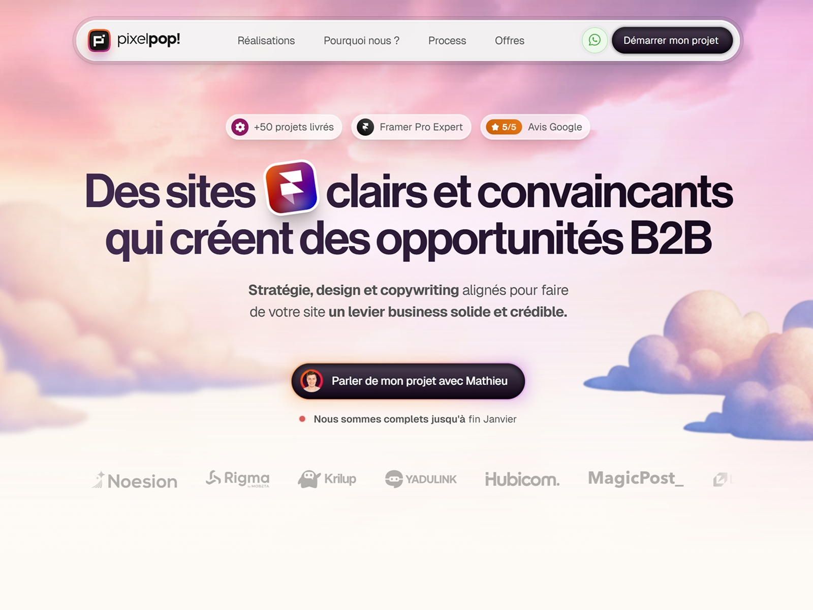 Thumbnail for Pixel Pop!, a Framer Experts site by Pixel Pop!.