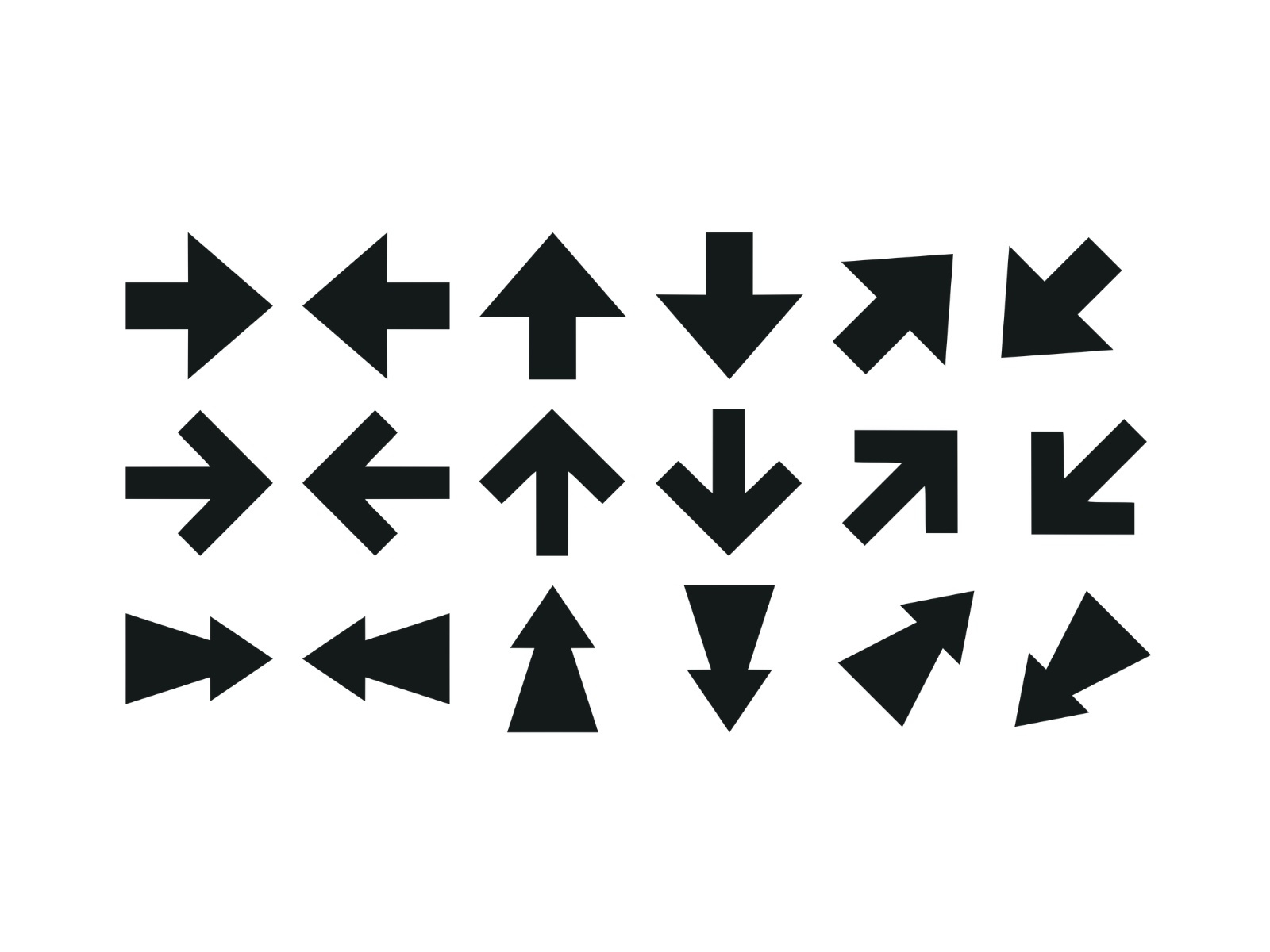 Screenshot 2 for Bauhaus Arrows, a Framer Marketplace vectorSet by Gema Syihab.