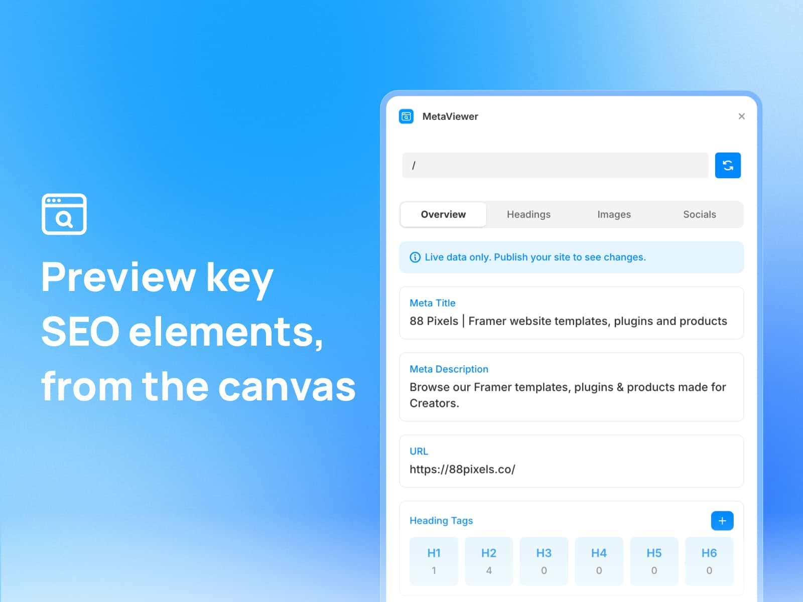 FrameShare - Social Share Buttons — Plugin for Framer