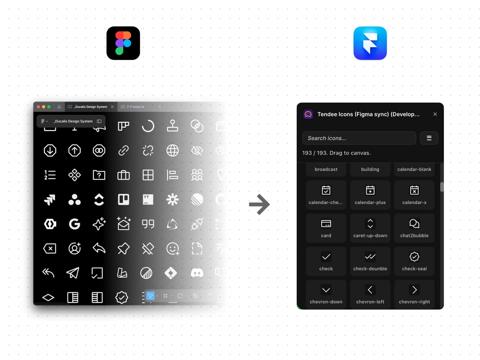 Tendee Icons - Figma Sync
