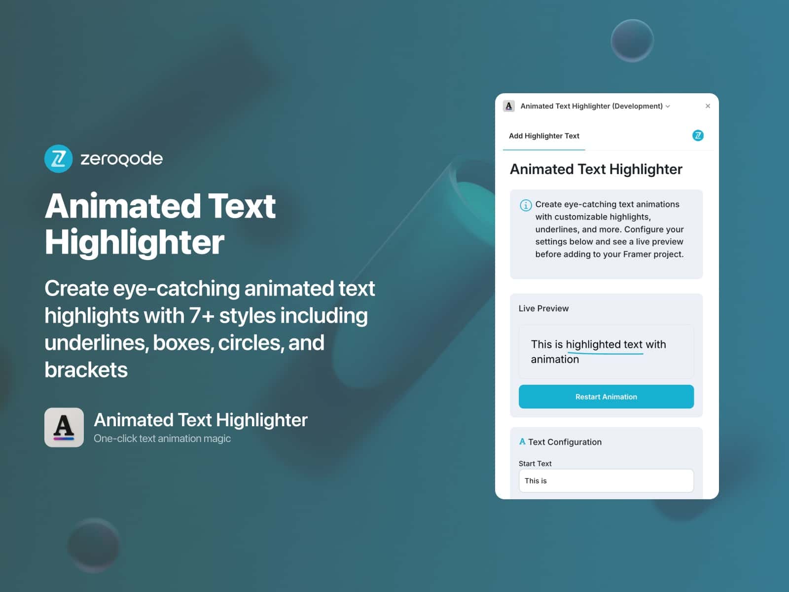 Animated Text Highlighter