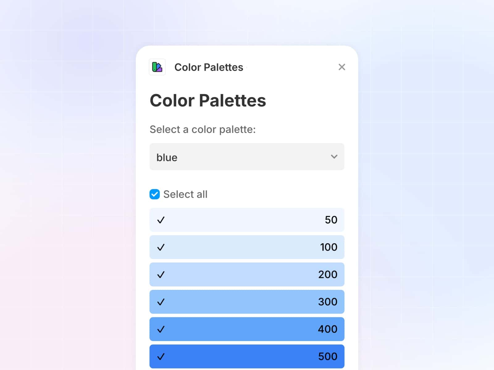 Color Palettes