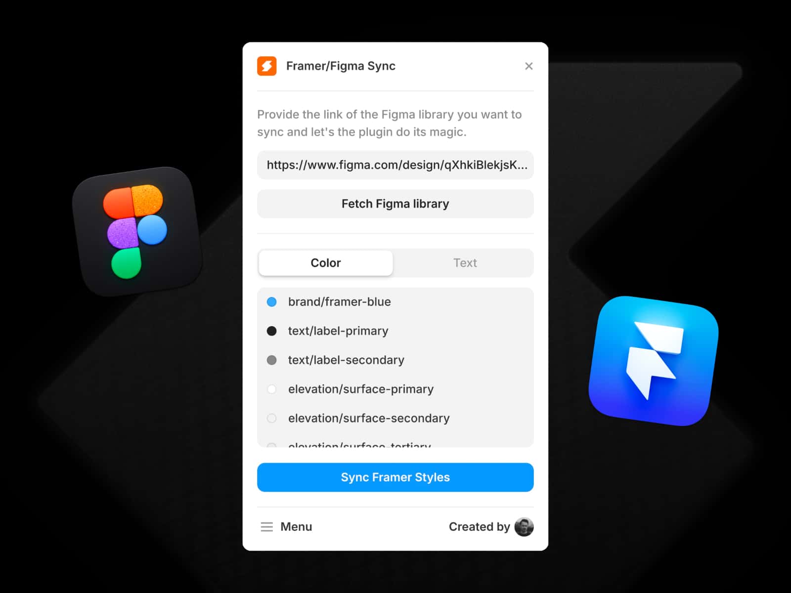 Framer/Figma Sync