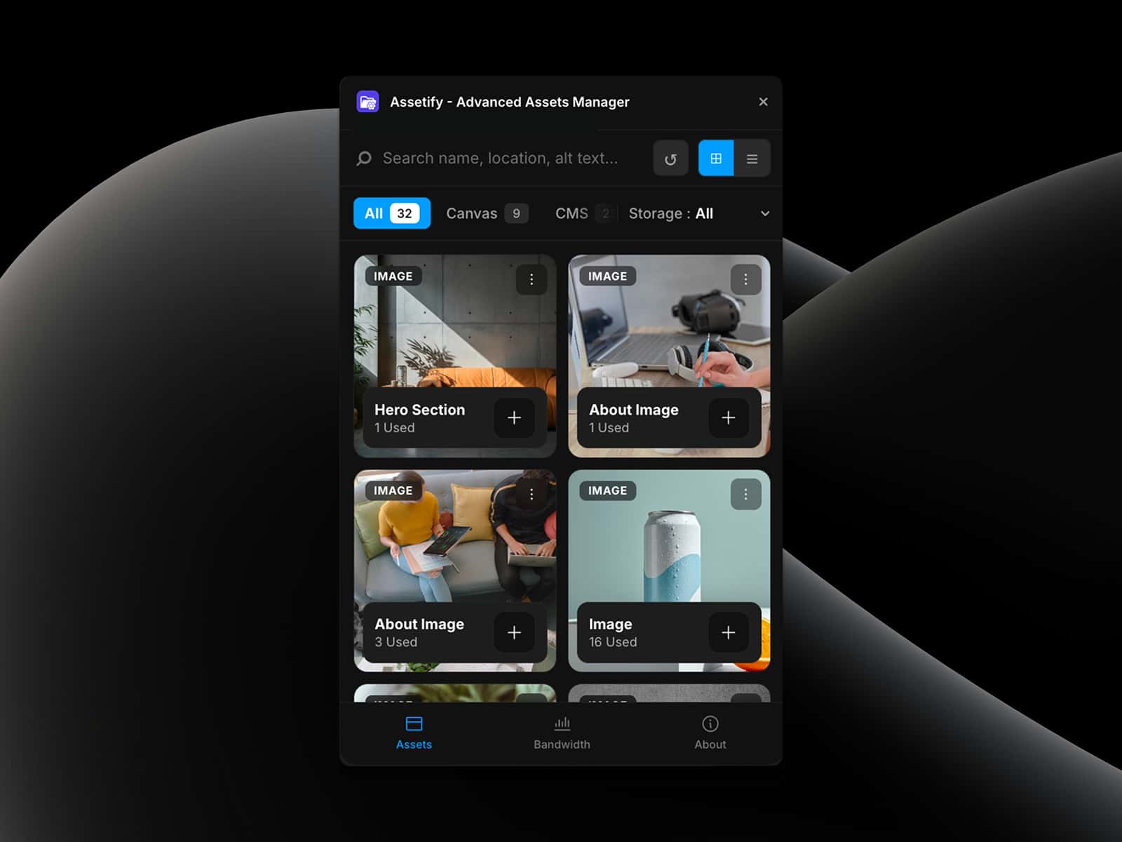 Assetify - Advanced Assets Manager