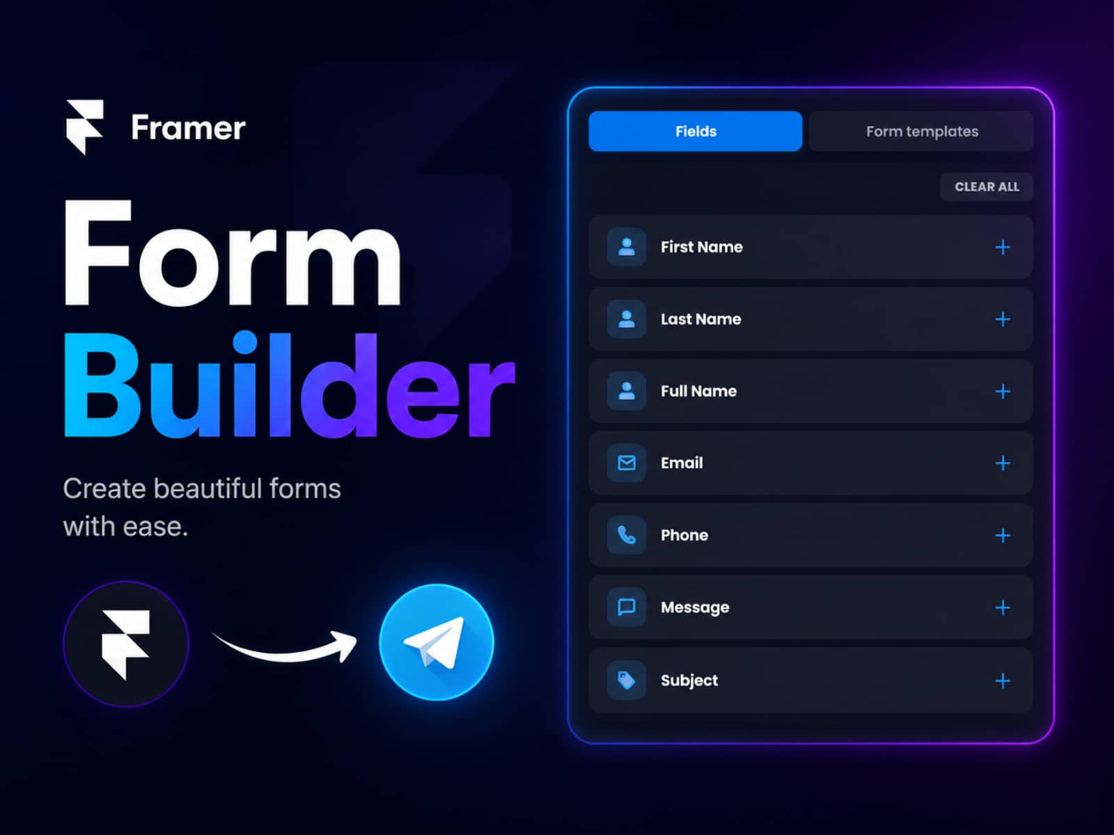Form2Telegram Connect