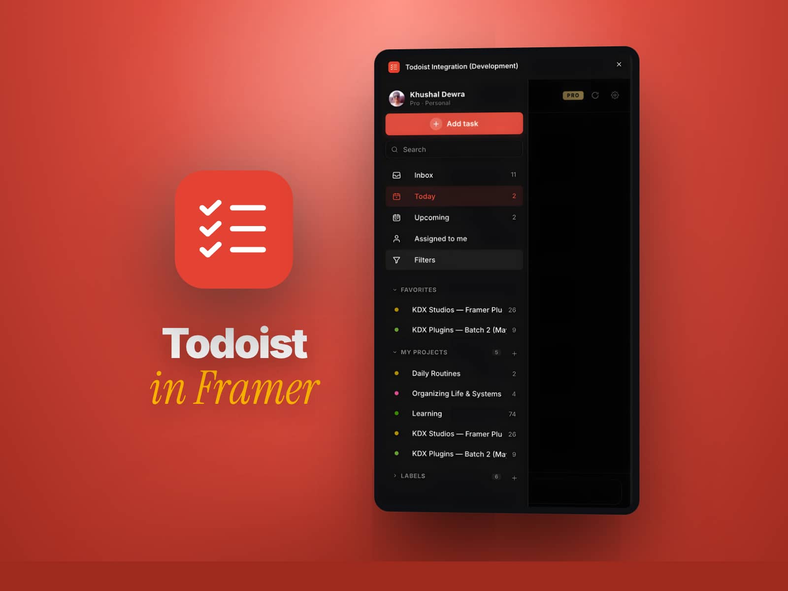 Todoist Integration