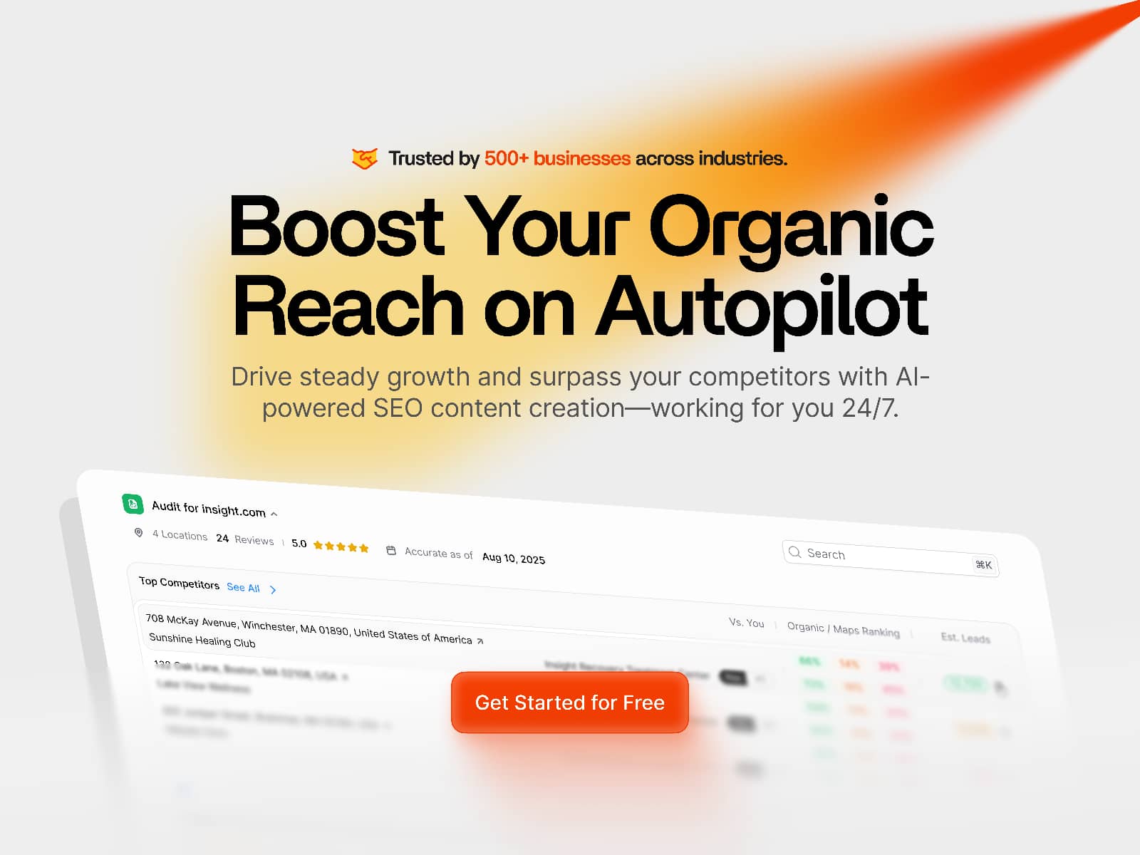 Rank.ai - Rank higher with AI SEO