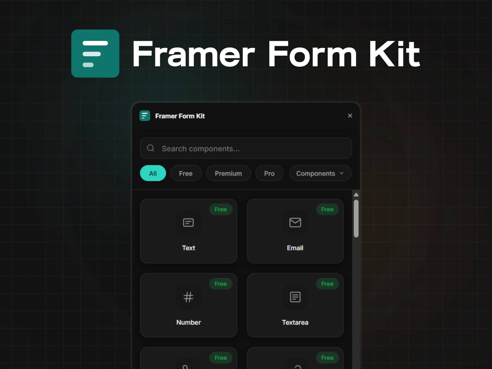 Framer Form Kit