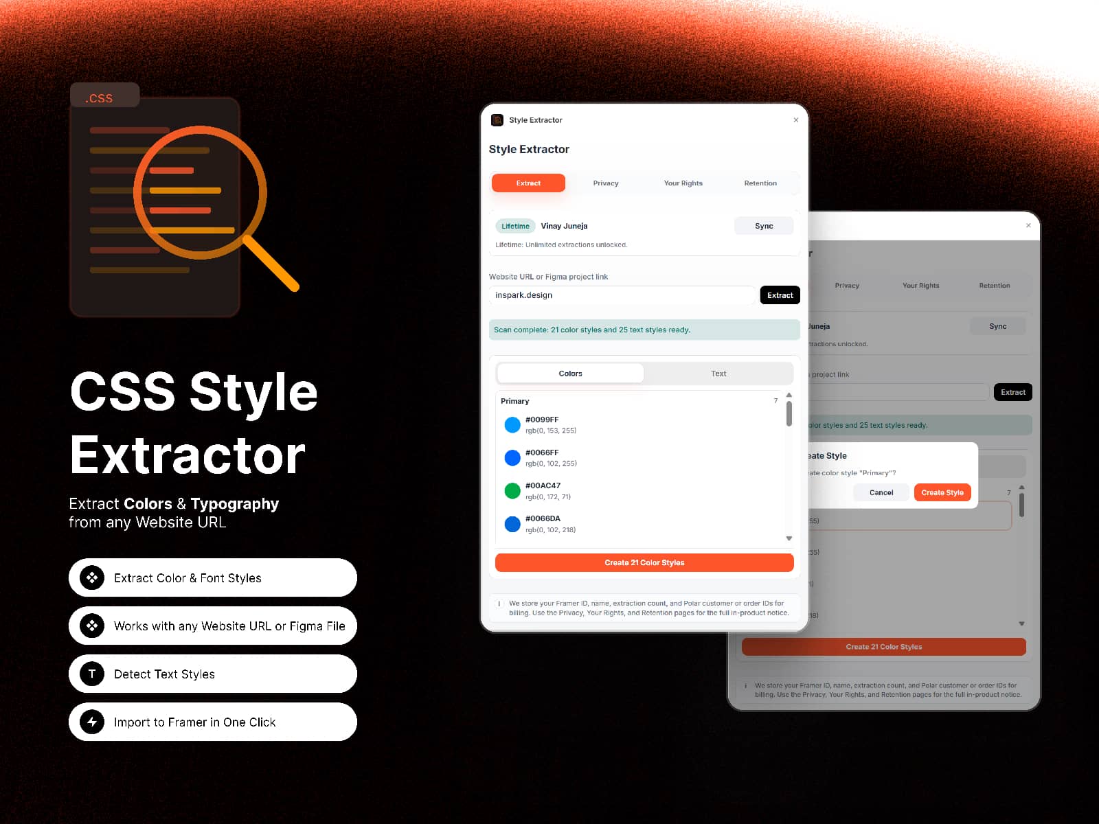Style Extractor