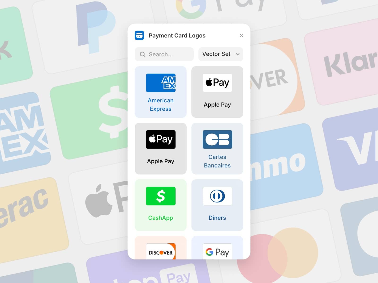 Payment Card Logos