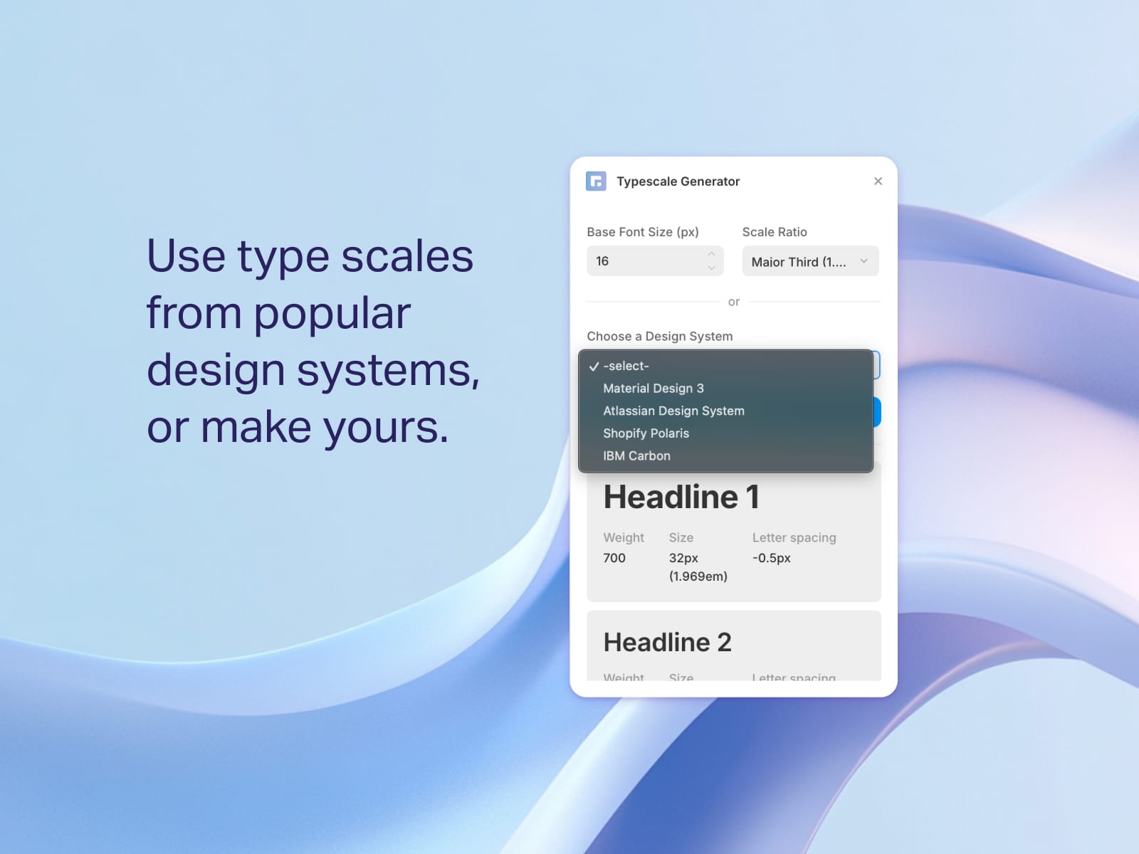Typescale Generator