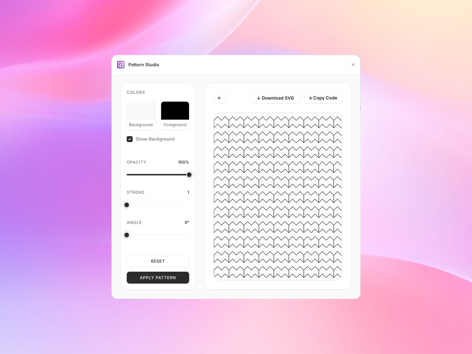 Pattern Studio