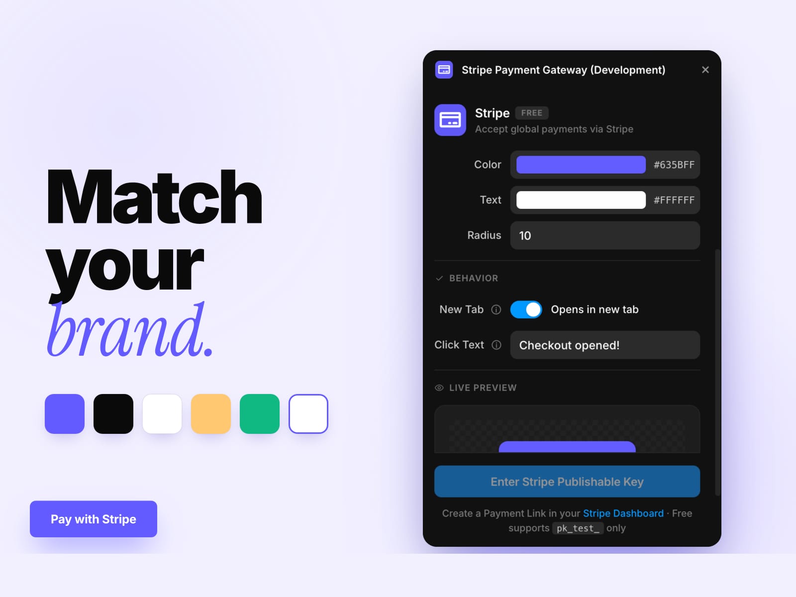 Stripe Payment Gateway