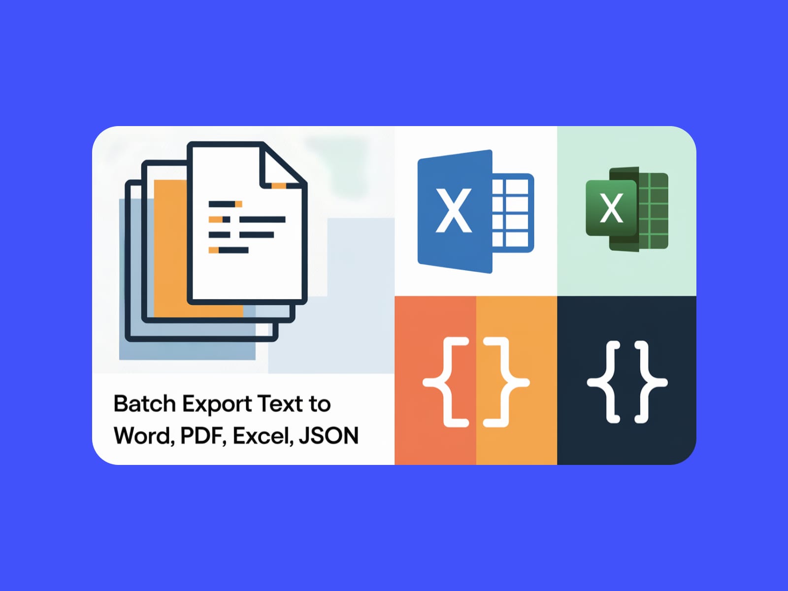 Batch Export Text