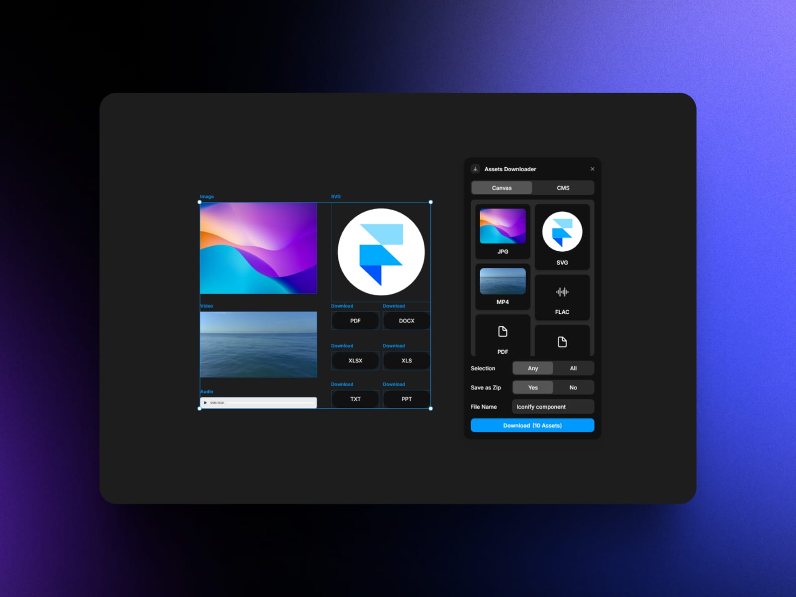 Assets Downloader
