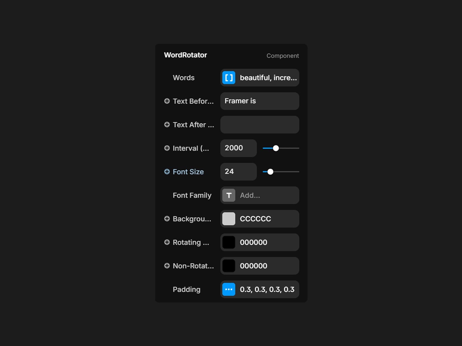 Word Rotator
