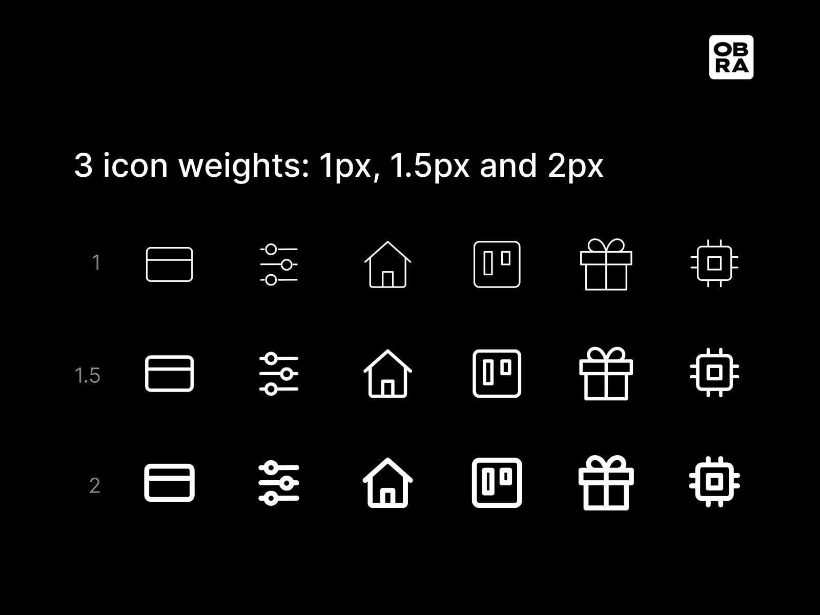 Obra Icons