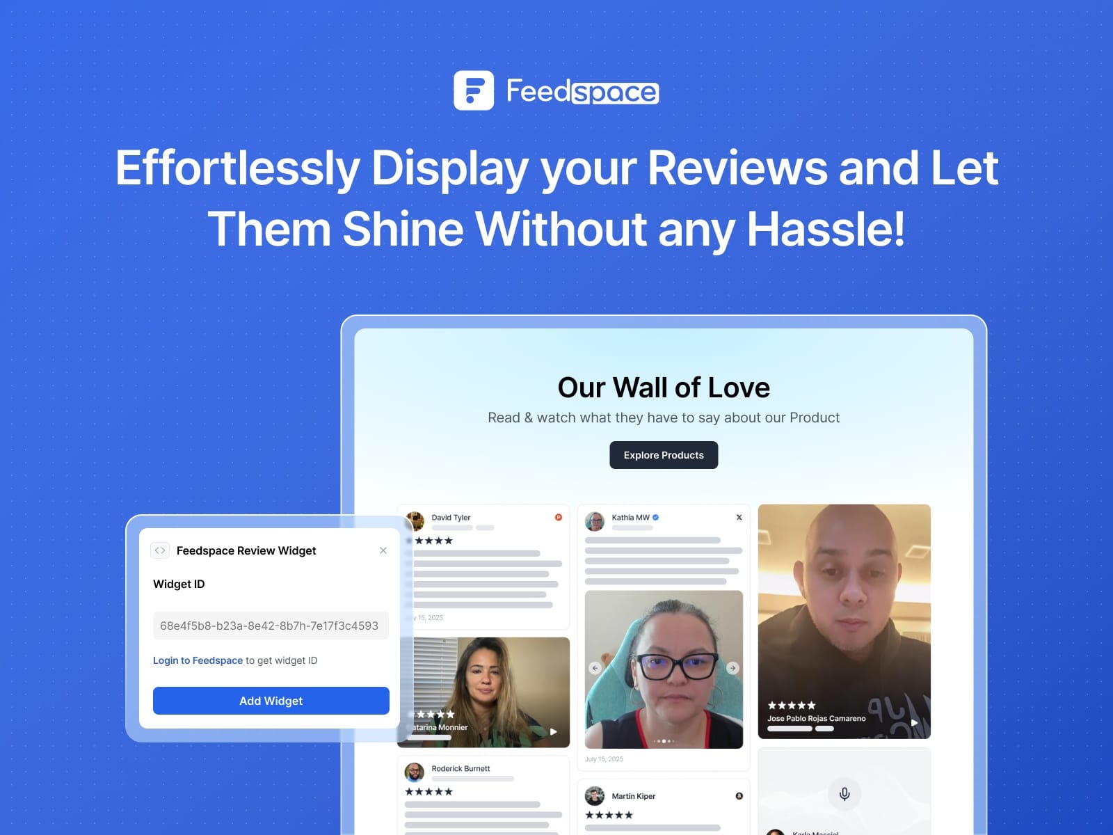 Feedspace Review Widgets